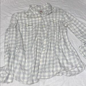 Old Navy Plaid Button Up